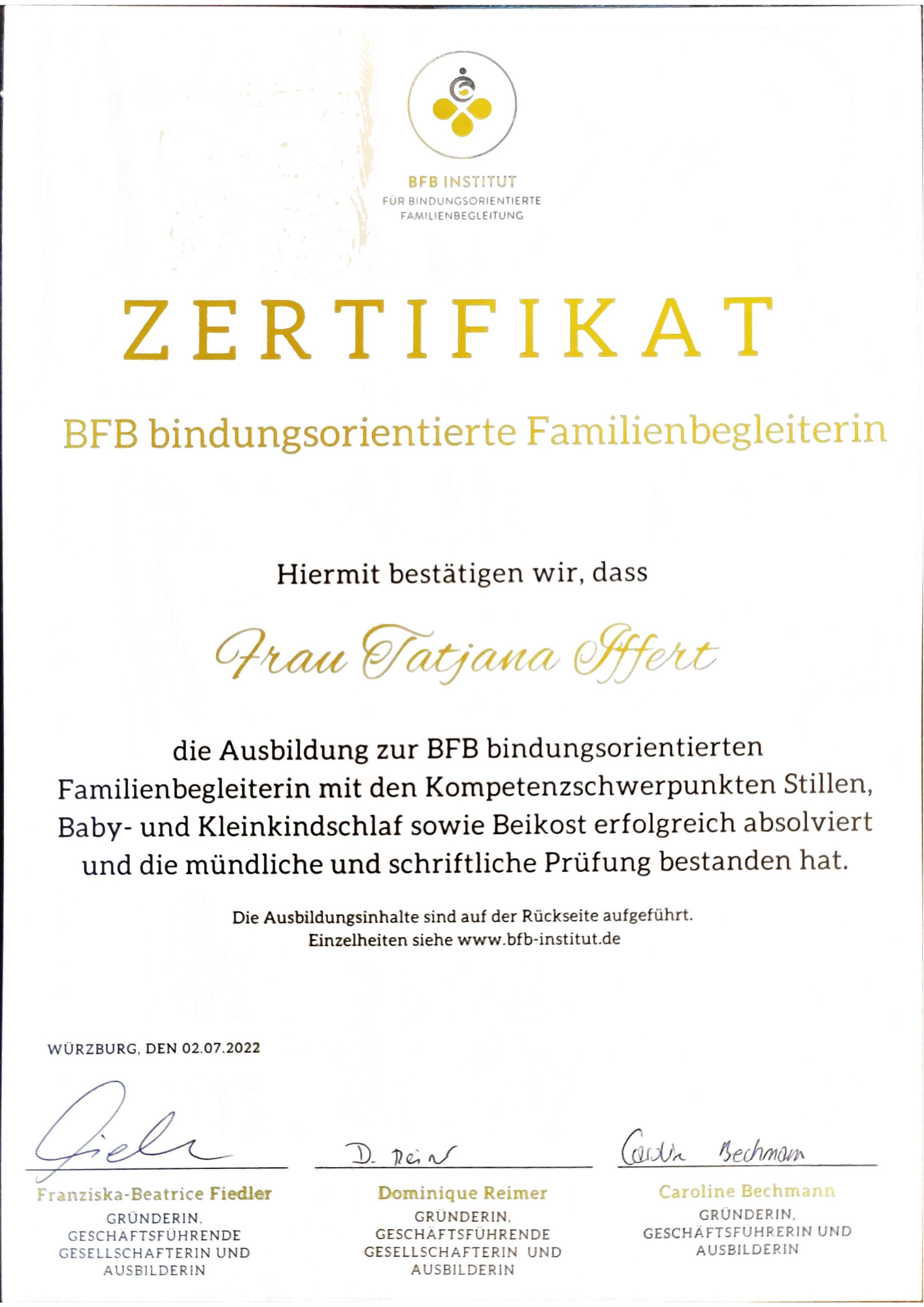 BFB_Zertifikat